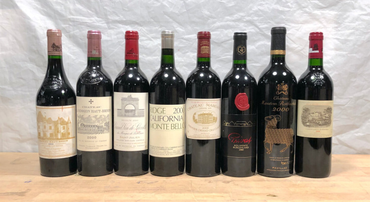 Verkostung Best of Bordeaux 2000