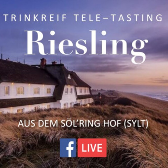Freitag 8 Mai: Tele-Tasting 'Riesling trocken'