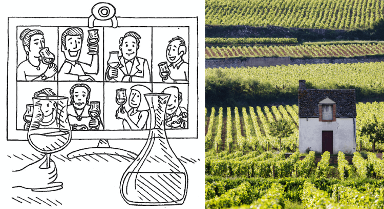 trinkreif Tele-Tasting Workshop Burgund