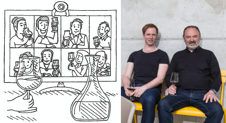 trinkreif Tele-Tasting live mit Hans & Martin Nittnaus