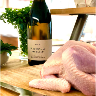 Julius Neubauer kocht Gockel mit Burgunder