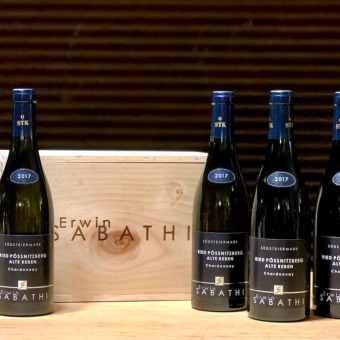 Erwin Sabathi Chardonnay Pössnitzberg AR 2017 mit Verkostungsvideo