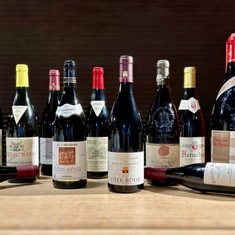400 Flaschen aus dem Rhônetal von 1989 bis 2021