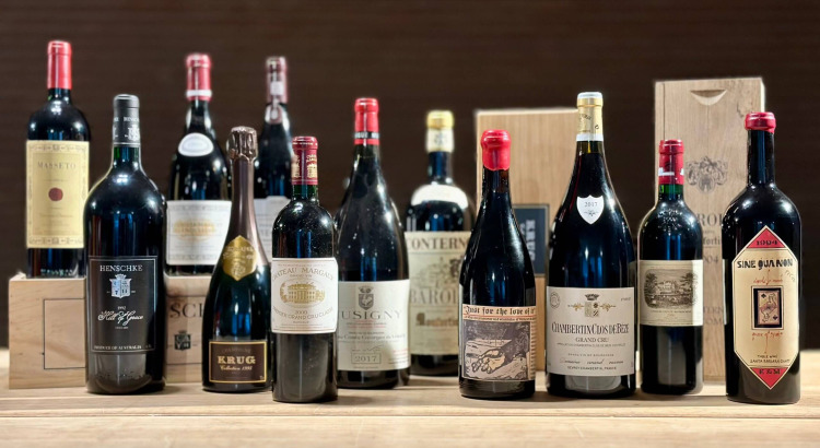 Unsere 200 exklusivsten Flaschen Wein kaufen und Weinankauf