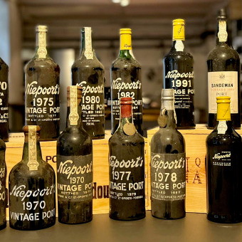 Umfangreiche Portweinselektion von 1952 bis 1994